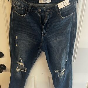 Hollister Women’s Distressed Blue Jeans